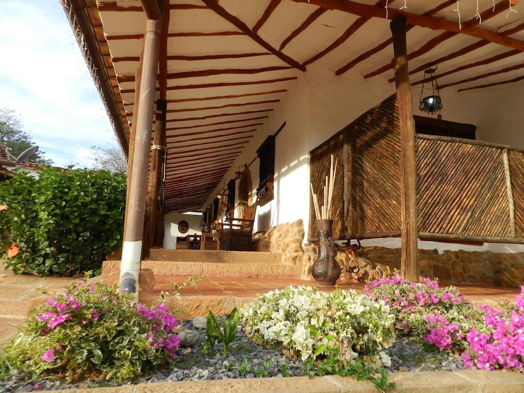 La Loma Hotel Barichara Exteriör bild